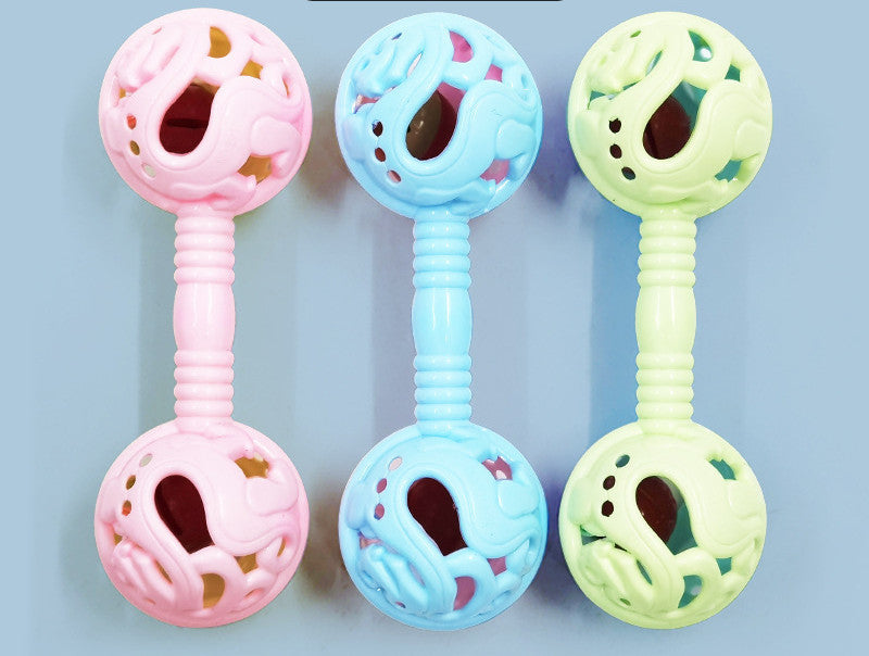 Newborn Early Education Hand Bell Baby Ring Toy Baby Hand Stick Ring Early Education Educational Toy