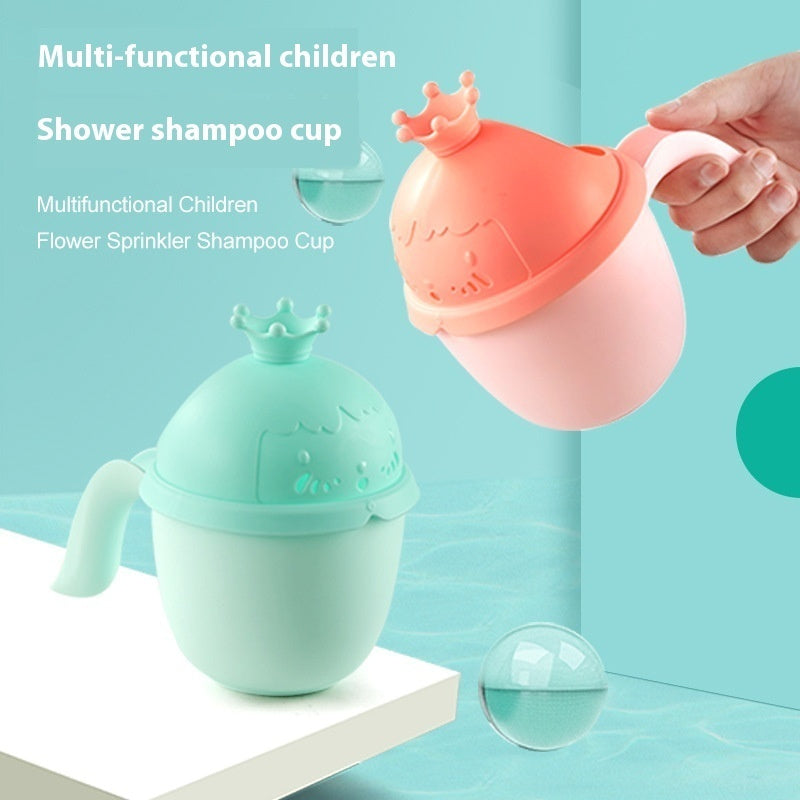 Baby Head Washing Cup Shower Children's Water Chopsticks Plastic Household Small Toys
