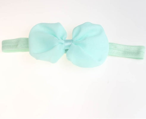 European And American Baby Chiffon Bow Children's Headband