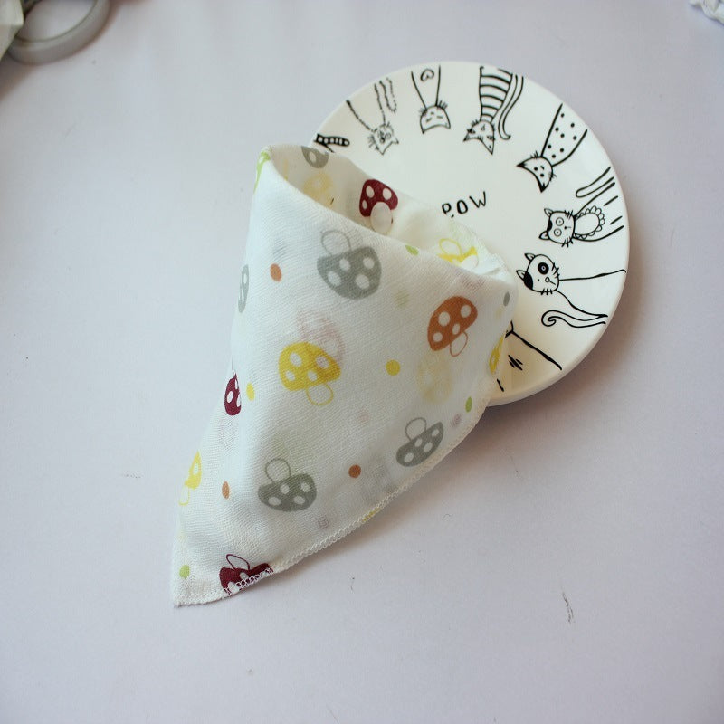 Baby gauze saliva towel