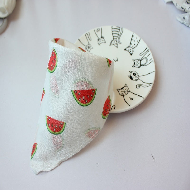 Baby gauze saliva towel