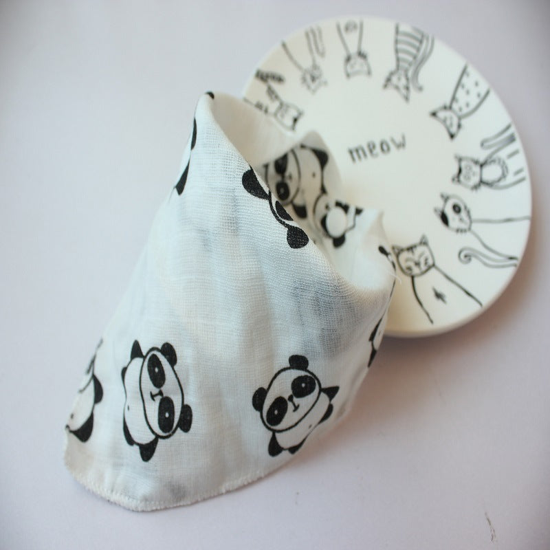 Baby gauze saliva towel
