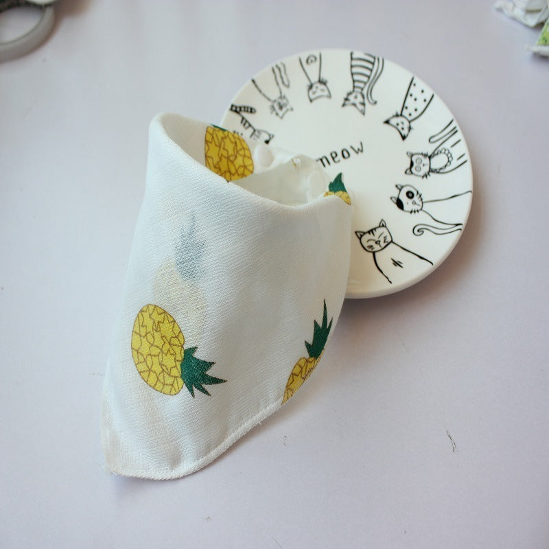 Baby gauze saliva towel