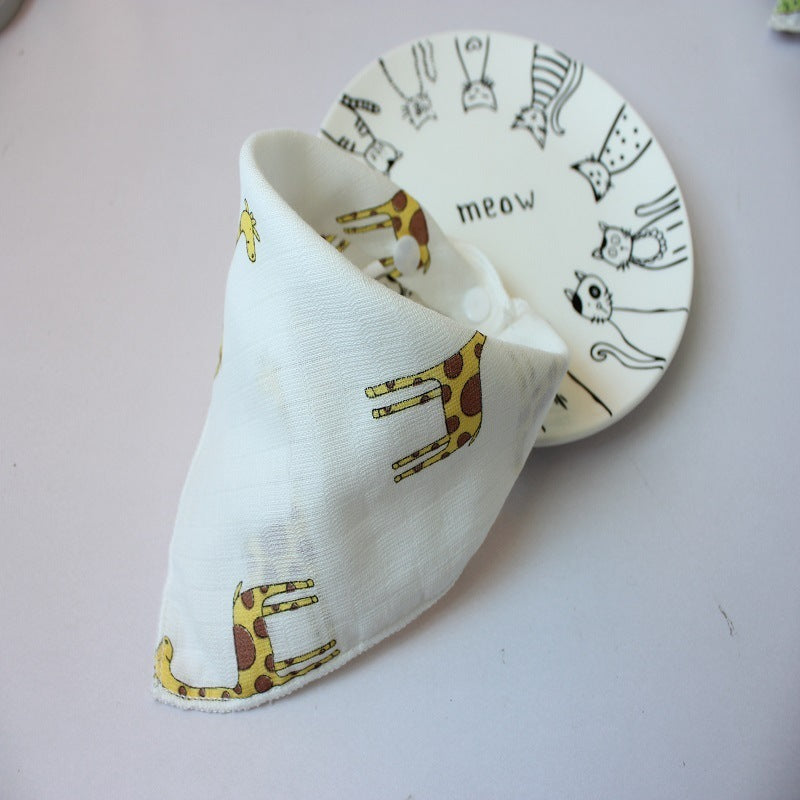 Baby gauze saliva towel