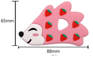 Hedgehog baby teether