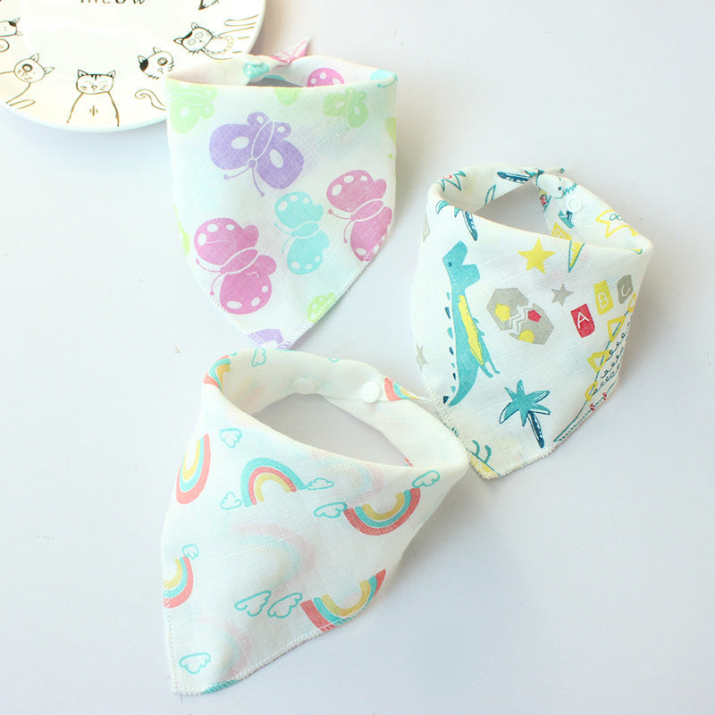 Baby gauze saliva towel