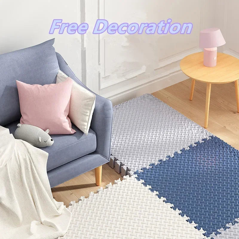 4PCS Tatame Baby Play Mat Thick 25mm Baby Activity Gym Play Mats 30x30cm Play Mats for Baby Mat Tatames Kids Carpet Puzzle Mat