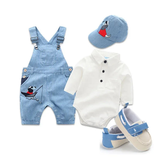 Baby Boy Clothes Newborn Photography Romper   New Born Jumpsuit with Long Sleeve   Toddler Fashion