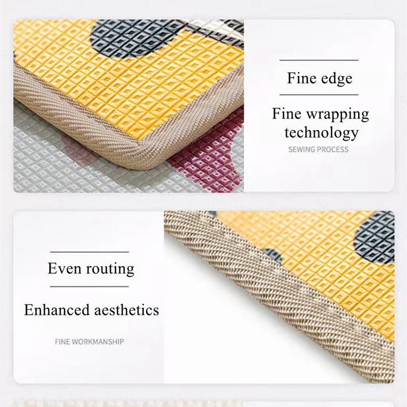 Non-toxic New EPE Environmentally Thick Baby Crawling Play Mat Folding Carpet Play Mat for Children's Mat Safety Kid Rug Playmat